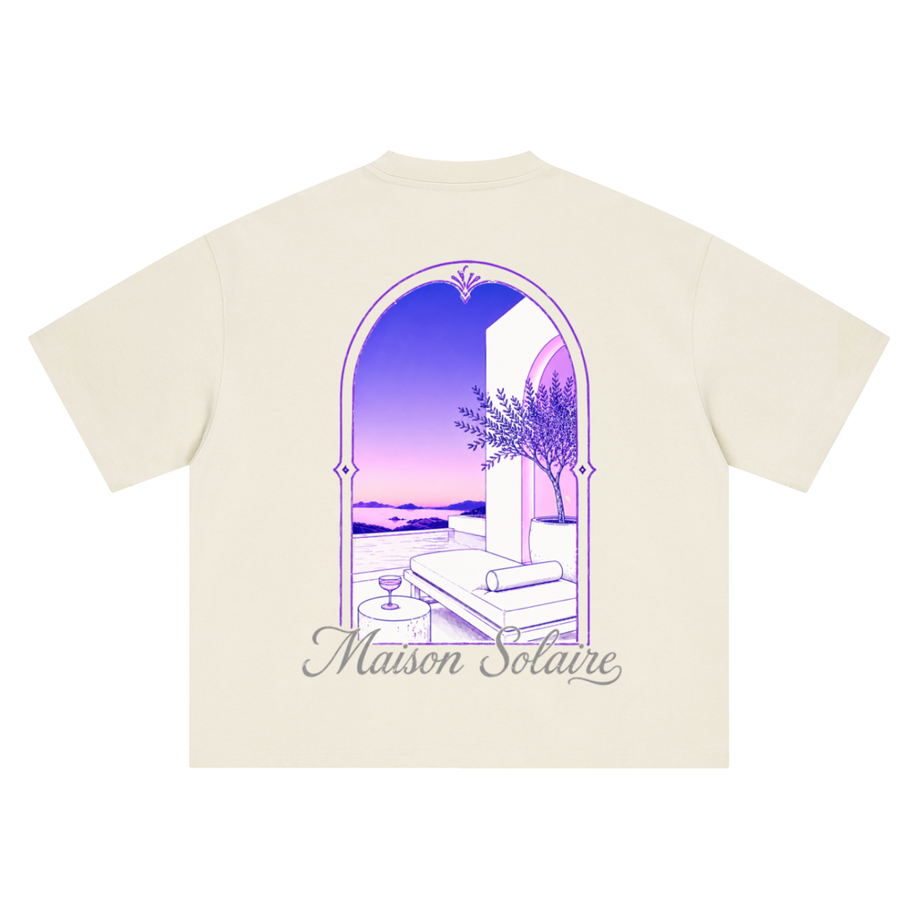 ‘Maison Solaire’ Boxy Tee
