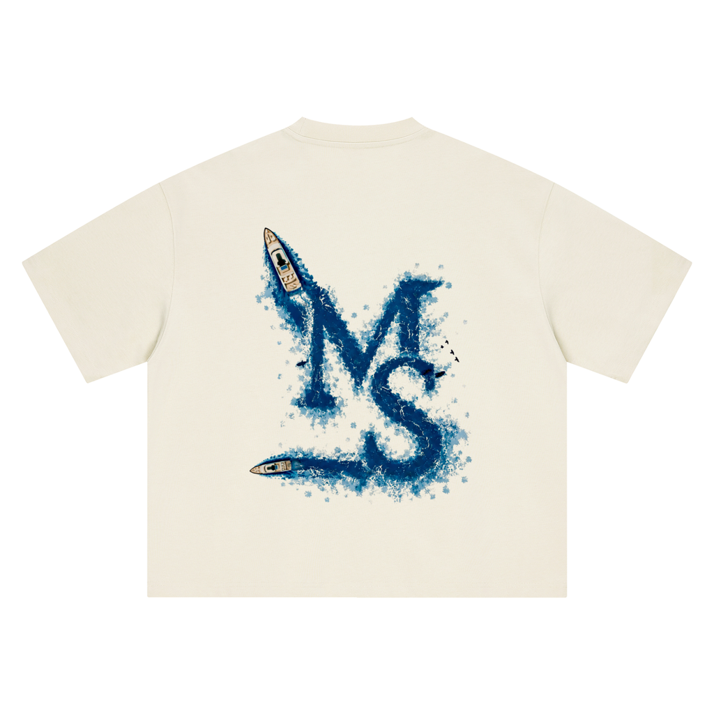 Signature Marée Boxy Tee